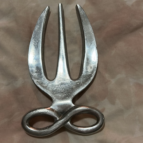 Salad Mixing Serving Forks Set of 2, 5 1/2” X 3” - Picture 3 of 4